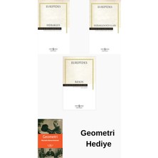 İş Bankası Kültür Yayınları Euripides 3 Kitap Seti + Geometri Hediye