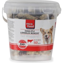 Zemira Esca Food Dana Etli Lokmalık Munchy 6 Santimetre 6 Gram 50'li Ödül