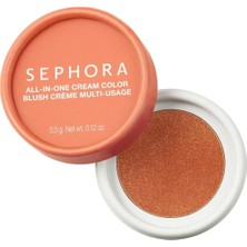Zemira All-In-One Cream Color - Allık, 04 Daring Tangerine