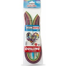 Zemira HOBI24 Quilling Seti, Kağıt + Kıvırma Aparatı 50CM5MM 15RENK