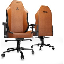 Zemira Cybeart Apex Neo Edition Kahverengi Pu Deri 4d Hafızalı Ergonomik Bel Destekli Koltu