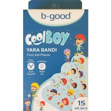 Zemira B-Good Cool Boy Erkek Çoçuk Yara Bandı 15'li