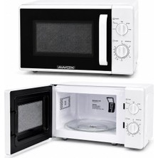 Awox H20 Mikrodalga Fırın 20LT 700W 5 Güç Kademesi Beyaz Klasik Ön Panel Buz Çözme Özelliği
