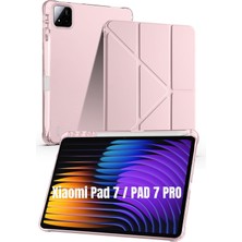 Zemira Constrain - Pad 7 / Pad 7 Pro Kalem Bölmeli Standlı Uyku Modlu Akıllı Kapak