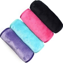 Zemira Uweme Makeup Remover Cloths 4 Count: Microfiber Reusable Fast Drying Washcloth, Face Towels For Wom