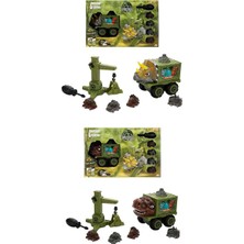 Zemira Sök Tak Dinozor T-Rex/triceratops 27 Parça 2 Adet