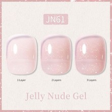 Zemira Born Pretty 10ML Jelly Nude Seri Kalıcı Oje JN61 (57851-11) 4142