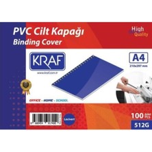 Zemira Cilt Kapağı A4 160 Mic. 100 Lü Lacivert 512G