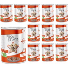 Zemira Prostar Yetişkin Tavuklu Pate 400 gr x 12 Adet