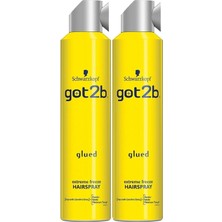 Zemira GOT2B Maksimum Tutucu Saç Spreyi, 300 Ml, Sarı TYBK61XOI7T4283171