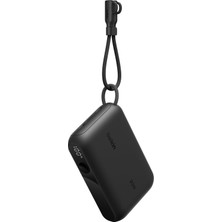 Zemira Belkin Taşınabilir Cihazı, 10.000 Mah Ince Güç Kaynağı, 2 Port, Dijital Pil Göster
