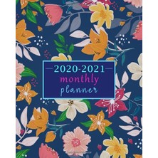 Zemira Independently Published 2020-2021 Two Years Monthly Planner: Floral Cover | 2 Years Calendar 2020-2