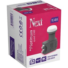 Zemira Next Nextstar Next YE-404 Platinum Quad 4'lü Lnb