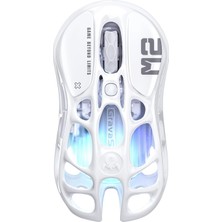 Zemira Gravastar Mercury M2 Oyun Faresi, 26.000 Dpi, PAW3395 Dm Sensör, 79 G Ultra Hafif, 5 Rgb M