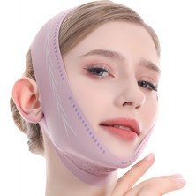 Zemira Kadınlar Için Uyku, Nemlendirici Rahat V-Line Maske Için Yeniden Kullanılabilir Çene Kayışı