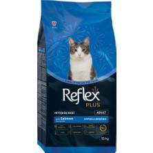 Zemira Plus Yetişkin Kediler Için Somonlu Maması, 15 kg