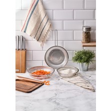 Zemira Aryıldız S/s Protools Kulplu Paslanmaz Çelik Süzgeç 24 cm AR265079