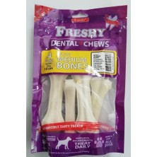 Zemira Irem Freshy Beyaz Press Deri Çiğneme Kemiği. 35-40GR 4 Adet. 145GR