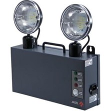Zemira Arsel Versalite LED A121-2263 Lifepo4 Acil Aydınlatma Armatürü Kesintide 180 Dak. Yanan 2X1000 Lüme