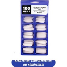 Zemira Fontenay Kutulu Balerin Protez Takma Tırnak 100'LÜ NO:247 Renkli