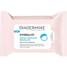 Zemira Diadermine Hydralist Makyaj Temizleme Mendilleri 25 Adet 1 Paket (1 x 1 Adet)