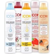 Zemira Cilt Bakım Köpüğü C Vitaminli&hyaluronıcacıd&wıldbloom &strawberrycheesecake&vanılla Creme 5 Adet Ü