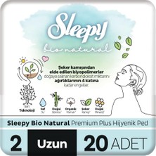 Zemira Sleepy Bio Plus Hijyenik Ped Uzun 20 Adet Ped