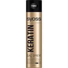 Zemira Syoss Keratin Saç Spreyi, 400 Ml, Güçlü Tutuş
