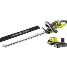 Zemira Ryobi V One + Akülü Çit Makası RHT1851R20F (Bıçak Uzunluğu 50 Cm, Kesme Kalınlığı 22 Mm, Elmas B