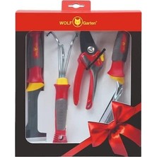 Zemira Wolf Garten P261 Mini Bahçıvan Seti - Budama Makası, Kürek, El Ça