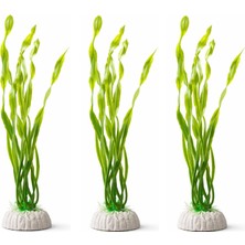 Zemira 3'lü Plastik Akvaryum Bitkisi 30 cm - PB13