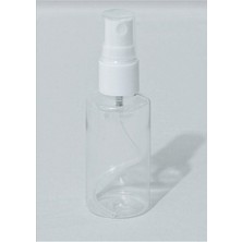 Zemira 50ML Kolonya Boş Plastik Sprey Şişe 10 Adett