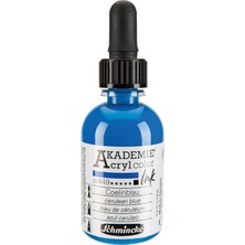 Zemira Schmincke Akademie Akrilik Mürekkep 50 ml 449 Cerulean