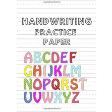 Zemira Handwriting Practice Paper - 100 Blank Writing Pages / Size 8.5X11 | Cover A