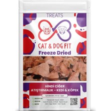 Zemira Freeze-Dried Hindi Ciğer Atıştırmalık MAMA%100 Doğal Katkısız Ödül (1 Paket)