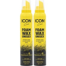Zemira Saç Köpük Şekillendiri Wax 200ML Maximum Hold 2'li̇ Set