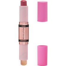 Zemira Revolution Beauty London Allık & Aydınlatıcı Stick Mauve Glow