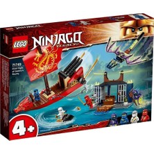 Zemira Ninjago Legacy Destiny's Bounty'nin Son Kaçışı 71749 Ejderha Jet Ski Oyuncaklı Gemi Yapım S