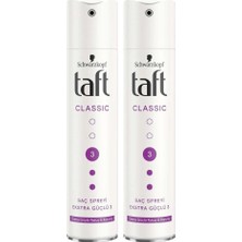 Zemira Taft Ekstra Güçlü Sprey 250 ml x 2 Adet