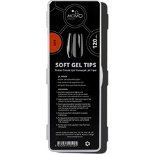 Zemira Momo Professional Tırnak Gel Tips 120 Ad. (Küt)
