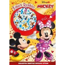 Doğan Çocuk Disney Jr. Mickey - Sihirli Renkler Çıkartma Hediyeli Boyama Kitabı