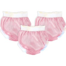 Pierre Cardin 3'lü Alıştırma Külodu 16-22KG - Pembe