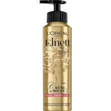 Zemira L'oréal Paris Elnett Hacim Ekstra Güçlü Tutuş, Isı Koruması Şekillendirme Için Köpük Saç
