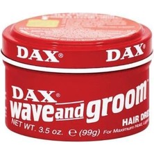 Zemira Dax Wave And Groom 99 gr - Yoğun Tutucu Şekillendirici Wax, Dalgalı Saçlar