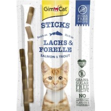 Zemira Gimcat Sticks Somon & Atlantik Morina Tahilsiz Ödül Çubukları 4'lü 20GR