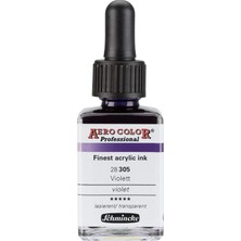 Zemira Schmincke Aero Color Professional Akrilik Airbrush Mürekkebi 28 ml 305 Violet