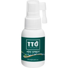 Zemira Tto Ağız (Oral) Sprey 25 ml Ağız Kokusu, Yarası Boğaz Yanmasında (Çay Ağaci Yaği/tea Tree Oil)