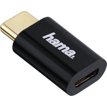 Zemira Adaptör, Micro USB Soket- USB -C Fiş, Siyah