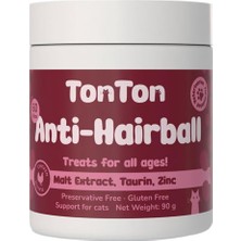 Zemira Tonton Glutensiz Anti-Hairball Malt 60 Tablet(Yumuşak&çiğnenebilir, Biotin, Çinko, Taurin Destekli)