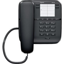 Zemira Gigaset DA310 Siyah DA310 Siyah Kablolu Telefon Siyah